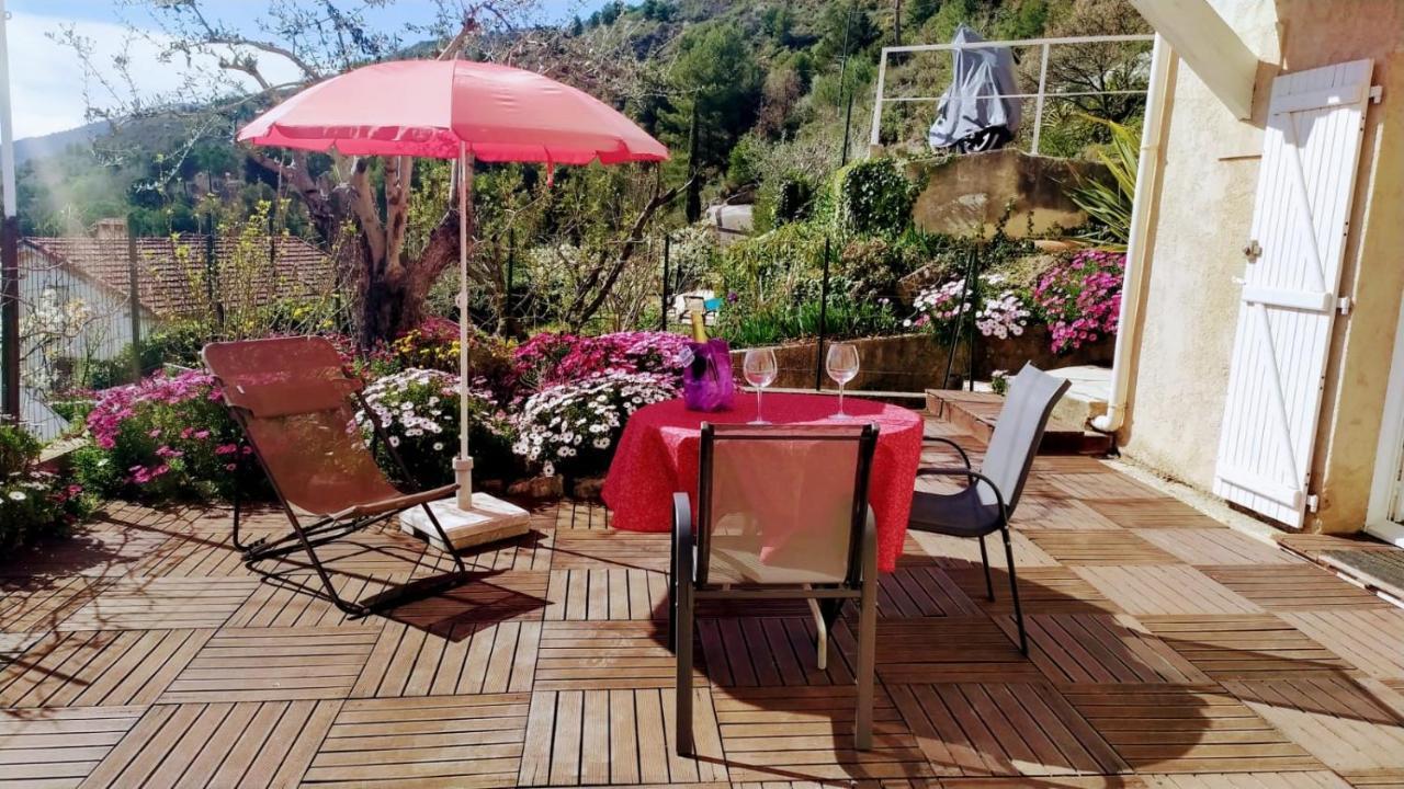 Studio Le Romantique A 20 Kms De Nice Bendéjun Kültér fotó