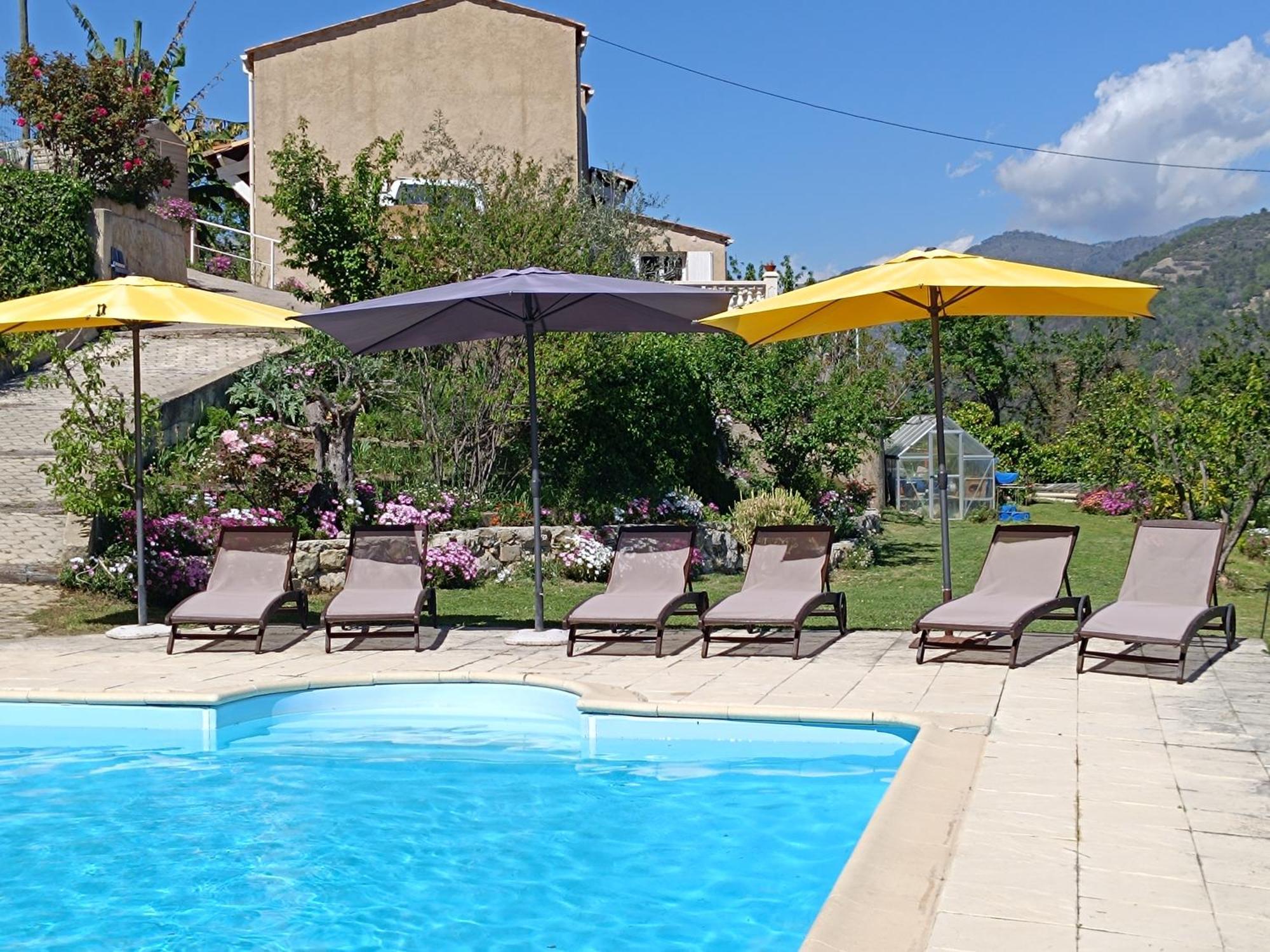 Studio Le Romantique A 20 Kms De Nice Bendéjun Kültér fotó