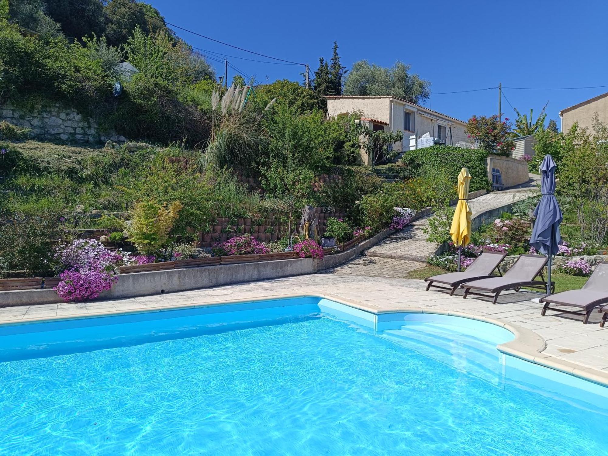 Studio Le Romantique A 20 Kms De Nice Bendéjun Kültér fotó